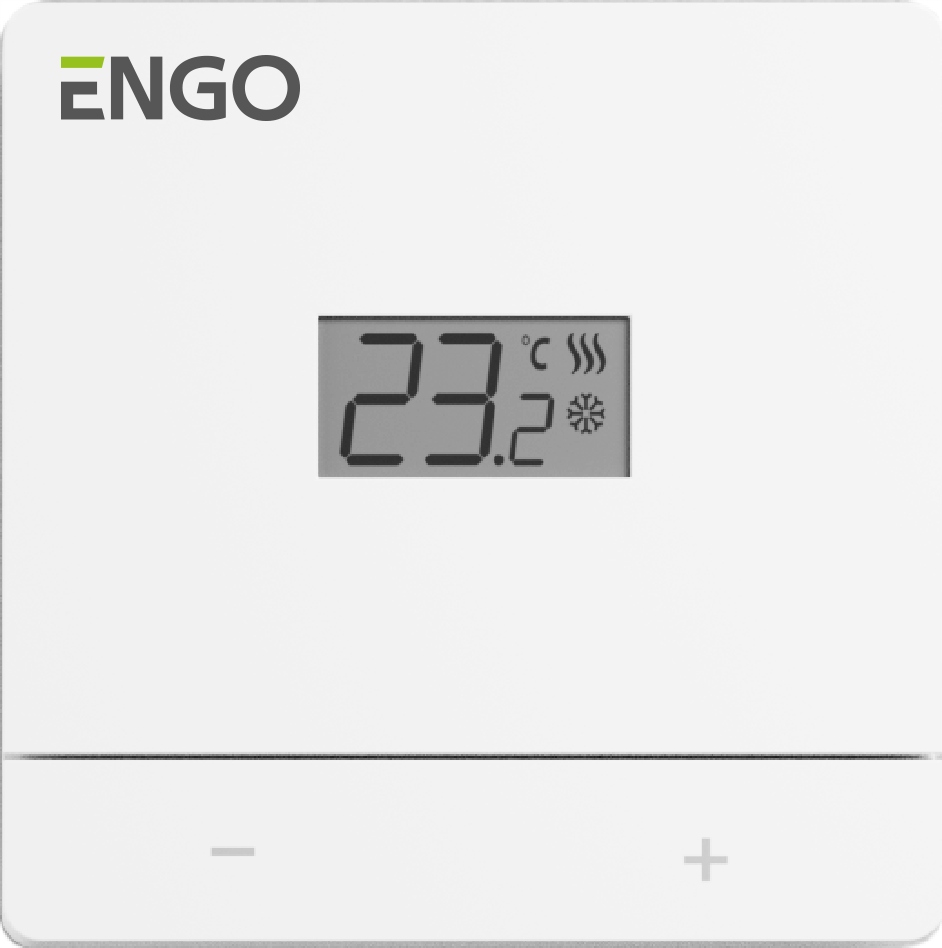 Regulátor teploty Engo EASYBATW biely
